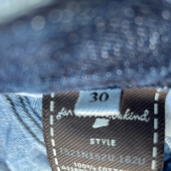 7 Seven For All Mankind Mens Jeans Relaxed Baggy 90's Button Fly Size 30 - Picture 2 of 4